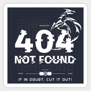 ERROR 404 WEAKNESSES NOT FOUND Magnet